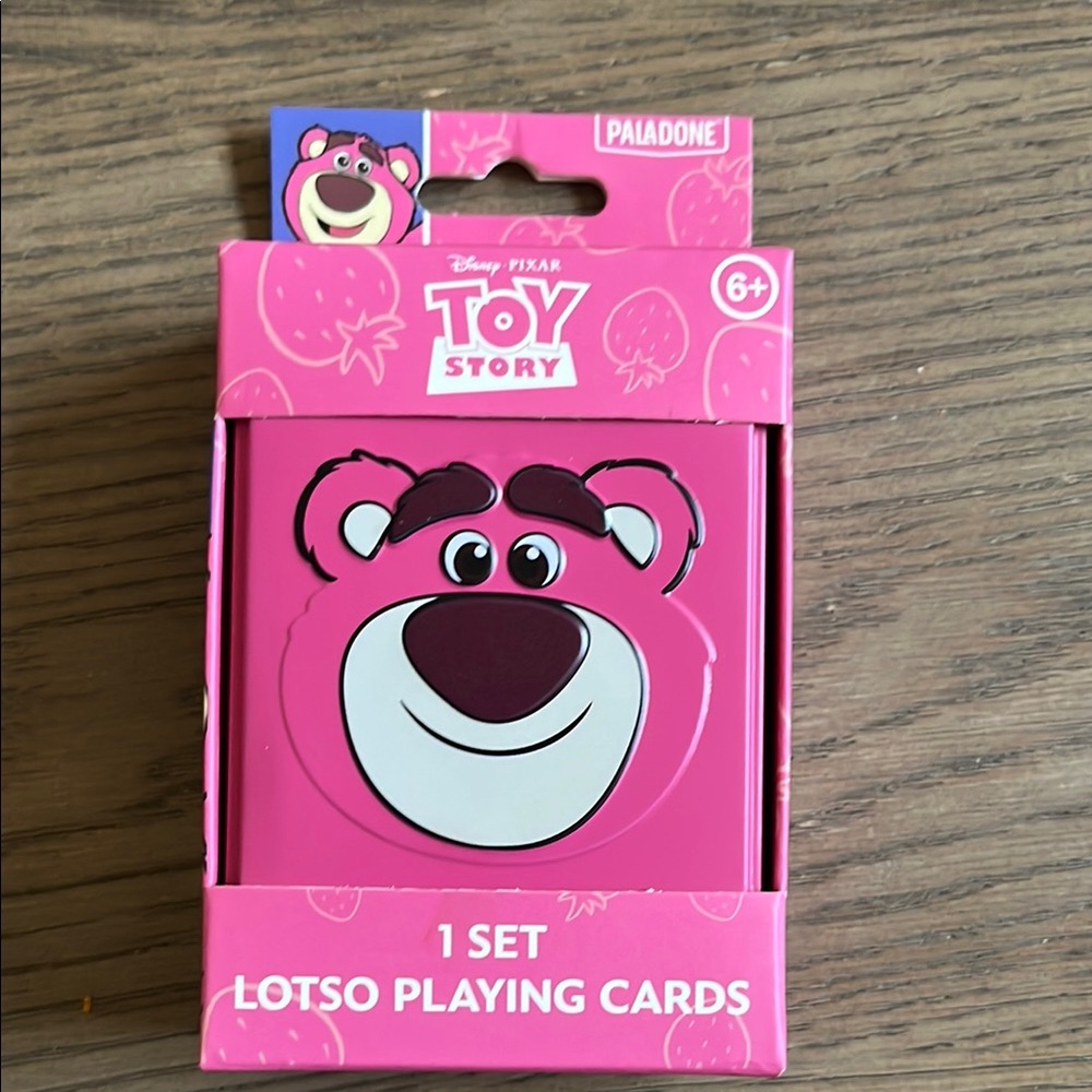 Toy Story Lotso Playing Cards - Pink Collectible
